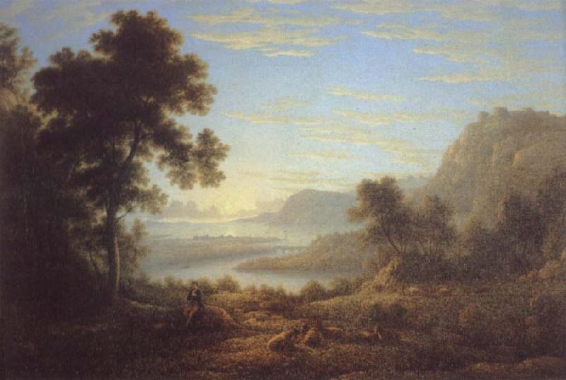 John glover Landscape with piping shepherd oil painting image